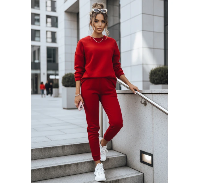 Komplet damski  PREMIUM czerwony model 22007509 - FashionStreet