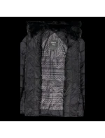 CMP dámska zimná bunda s kapucňou športová zateplená čierna (34K0036F/U901)