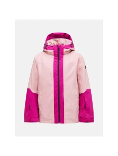 Lyžařská bunda Peak Performance Jr Rider růžová