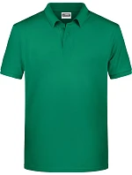 Pánské piqué polo z bio bavlny 02. green model 22437806 - Daiber Pánské piqué polo z bio bavlny 02. green model 22437806 - Daiber