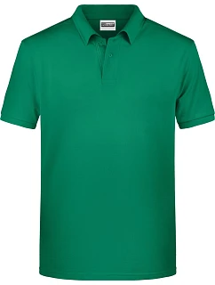 Daiber 8010 Pánske polo tričko z bio bavlny 02.8010 irish green