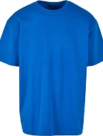 Build your Brand BY 102 Oversize tričko z hrubej bavlny 56.0102 kobaltovo modré