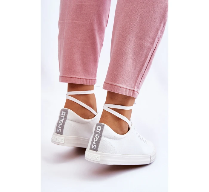 Dámské klasické tenisky bílé model 21590960 - EVENTO Dámské klasické tenisky bílé model 21590960 - EVENTO