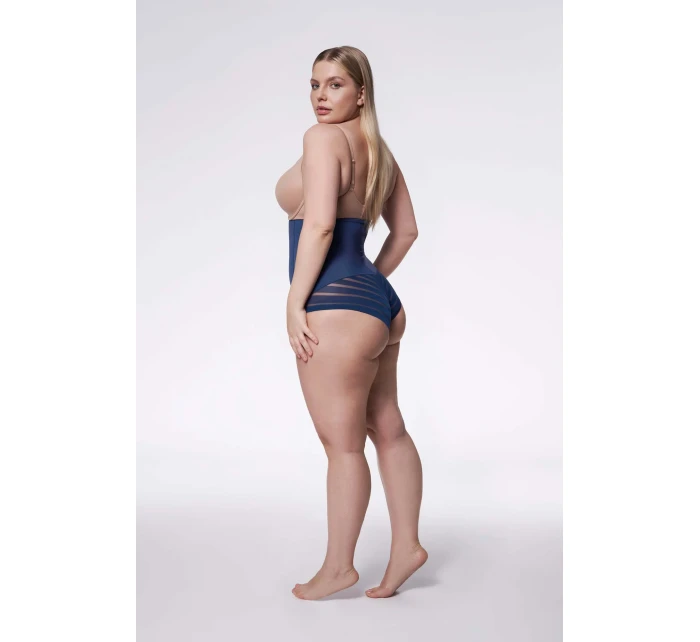 Zoštíhľujúce nohavičky 141 (vysoký pás) námornícka modrá - Julimex Zoštíhľujúce nohavičky 141 (vysoký pás) námornícka modrá - Julimex