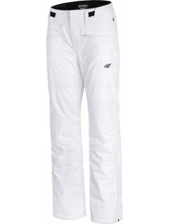 Dámske lyžiarske nohavice 4F SPDN004 Biele