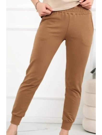 Dámske teplákové nohavice OFF PINK