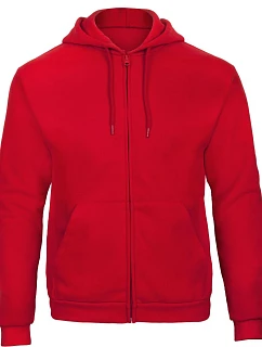 B&C  Mikina s kapucí red model 22539991