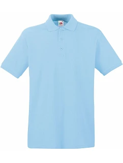 Fruit of the Loom Premium Polo Piqué – polokošeľa 16.3218, nebovo modrá