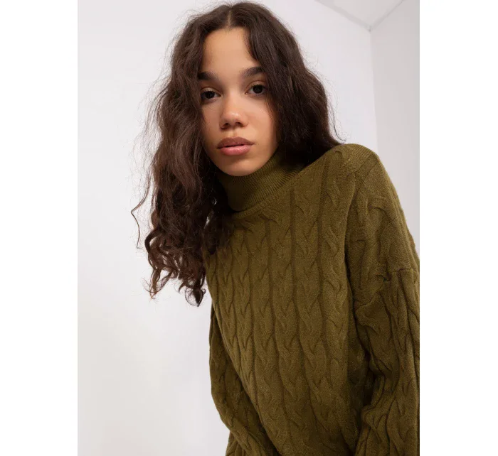 Sweter AT SW model 19018702 khaki - FPrice