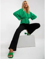 Halenka DHJ BZ model 17087165 zelená - FPrice