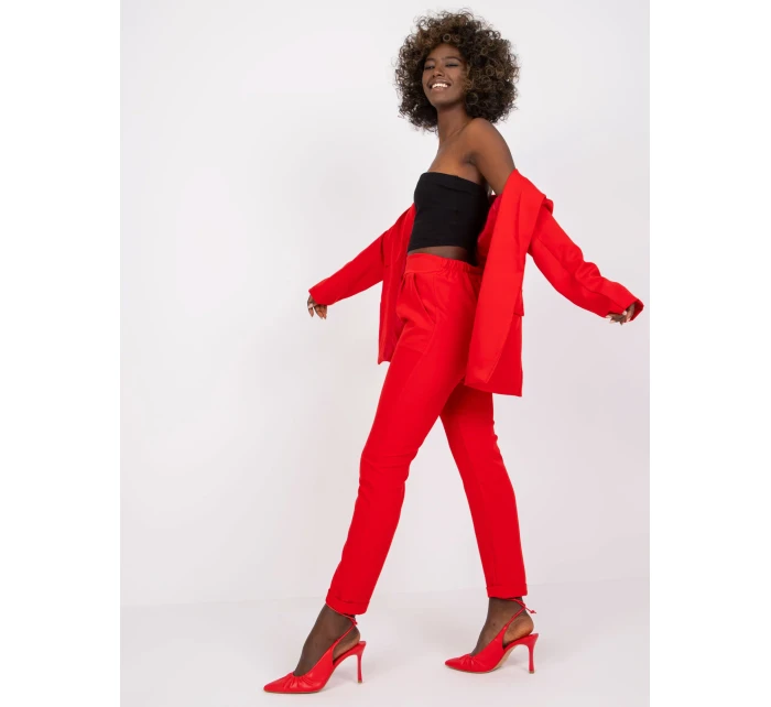 DHJ kalhoty SP model 17116717 červená - FPrice