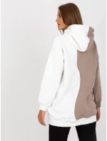 Mikina RV BL 8233.32X biela béžová