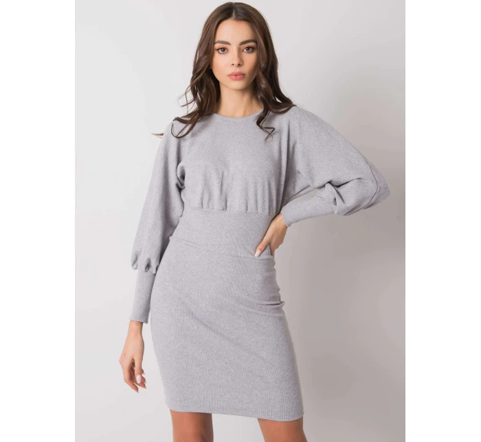Šaty RV SK 6079.65 sivá