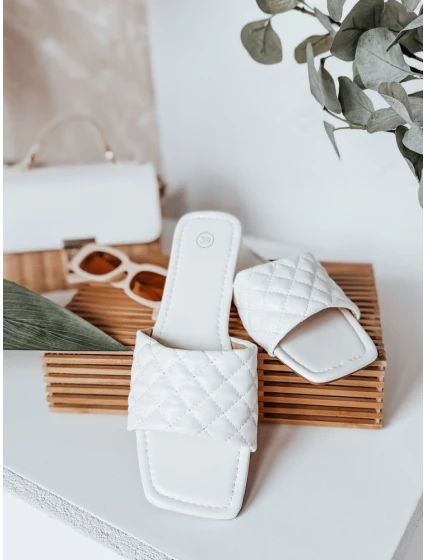 Dámske žabky SATELIVA white FashionStreet ZY0970