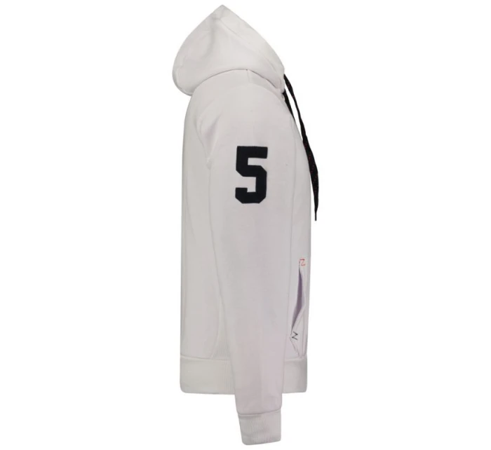 Geographical Norway Folton EO 100 M WW4783H/GNO-White mikina Geographical Norway Folton EO 100 M WW4783H/GNO-White mikina