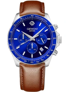 Pánské hodinky Chronograph Sapphire Brown and Blue model 21807581 - Giewont