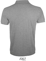 SOL'S Prime Men Pánske polo tričko z hrubej bavlny 25.0571 šedá melírovaná SOL'S Prime Men Pánske polo tričko z hrubej bavlny 25.0571 šedá melírovaná