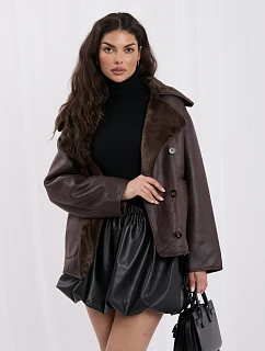 Kurtka IR KR model 22568082 ciemny brązowy - FPrice