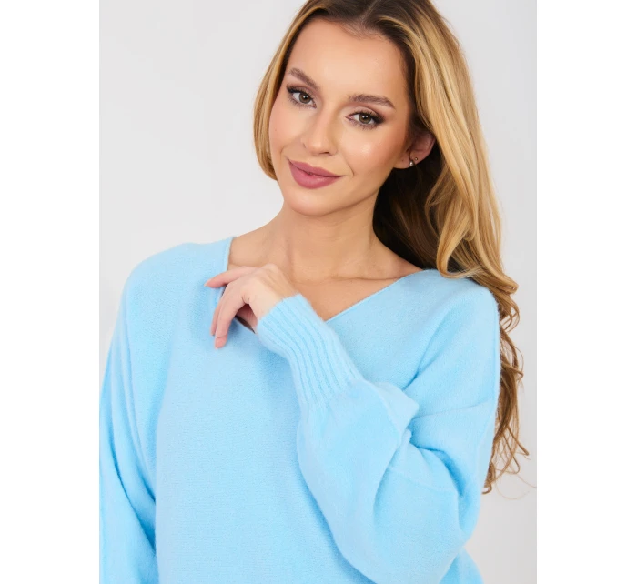 Jumper MI SW 2201.16P svetlo modrý Jumper MI SW 2201.16P svetlo modrý