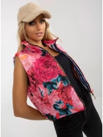 Dámska vesta RV KZ 11445.98P ružová