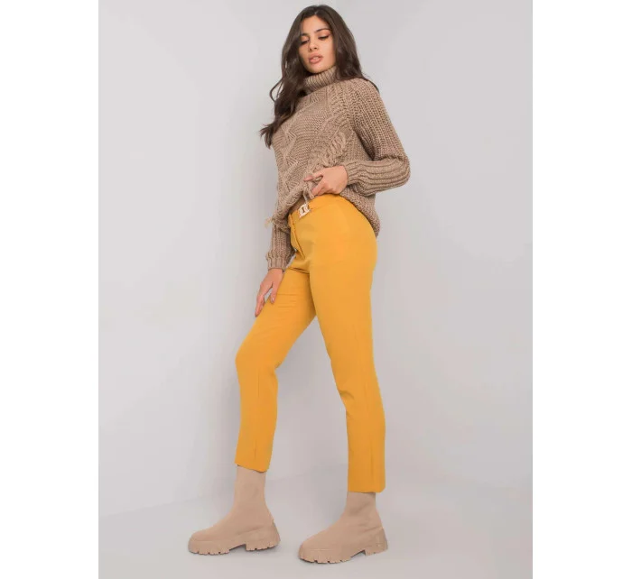 Dámske nohavice LC SP 22K 5001.81P Tmavo žltá - FPrice