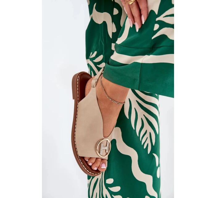 Sandály model 21308306 béžové Step in style - SWEET SHOES