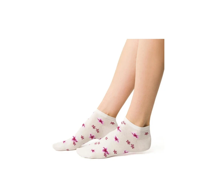 Dámske členkové ponožky Steven art.114