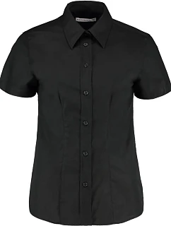Kustom Kit KK 360 (26-28) Pracovná blúzka Oxford s krátkym rukávom 43.360X čierna
