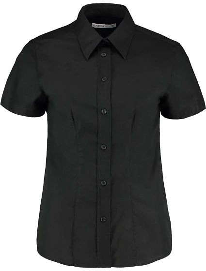 Kustom Kit KK 360 (26-28) Pracovná blúzka Oxford s krátkym rukávom 43.360X čierna Kustom Kit KK 360 (26-28) Pracovná blúzka Oxford s krátkym rukávom 43.360X čierna