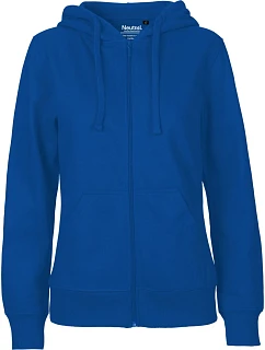 Neutral O 83301 Dámska mikina s kapucňou z bio bavlny 77.8331 royal