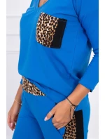 model 18743402 sada s leopardím potiskem - K-Fashion model 18743402 sada s leopardím potiskem - K-Fashion