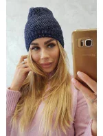 Fleecová čiapka Berta K247 navy blue Fleecová čiapka Berta K247 navy blue