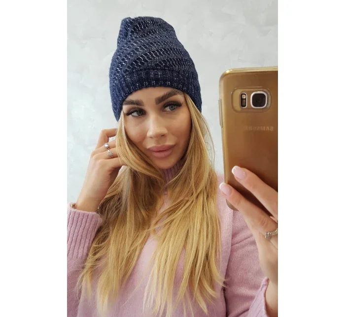 Fleecová čiapka Berta K247 navy blue Fleecová čiapka Berta K247 navy blue