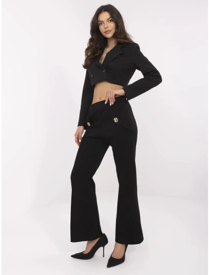 Nohavice DHJ SP 20518.12 black Nohavice DHJ SP 20518.12 black