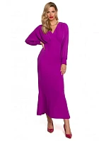 K143 Šaty morskej panny - levanduľové