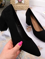 Dámske lodičky SK358A čierne - Sergio Leone