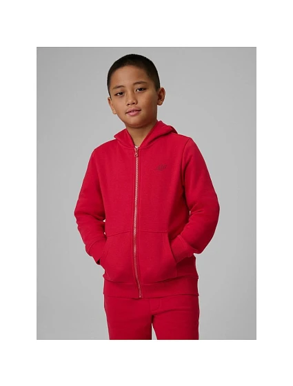 Chlapčenská mikina 4F 4FJRSS26TSWSM2749-62S Detská mikina s kapucňou