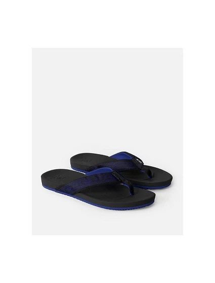 Plážové šľapky RIP CURL Raw Energy Bloom Mid Open Toe, čierne
