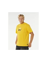 Pánske tričko RIP CURL Inner Visions Rotten Sun Tee, žlté Pánske tričko RIP CURL Inner Visions Rotten Sun Tee, žlté