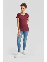 LadyFit Iconic 195 T Dámské tričko z těžké bavlny model 22431576 red - Fruit of the Loom