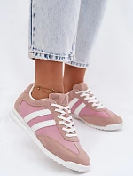 Semišová dámska športová obuv McArthur MA258W Pink