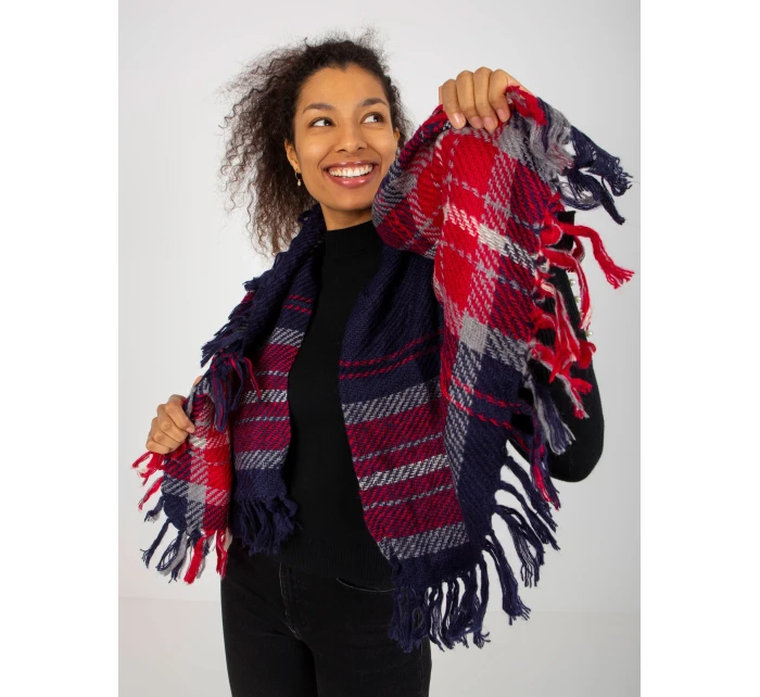 Šátek AT CH tmavě modrý červený model 17963874 - FPrice Šátek AT CH tmavě modrý červený model 17963874 - FPrice