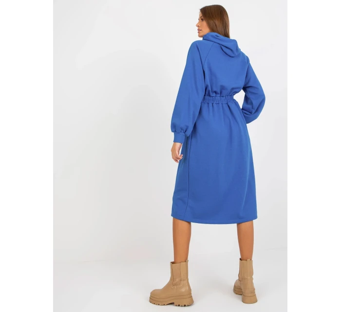 Dámské šaty RV SK model 17802990 tmavě modré - FPrice Dámské šaty RV SK model 17802990 tmavě modré - FPrice