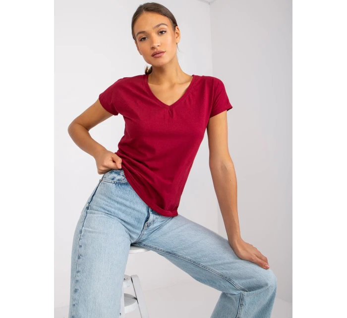 Tričko RV TS 4832.16P gaštanová