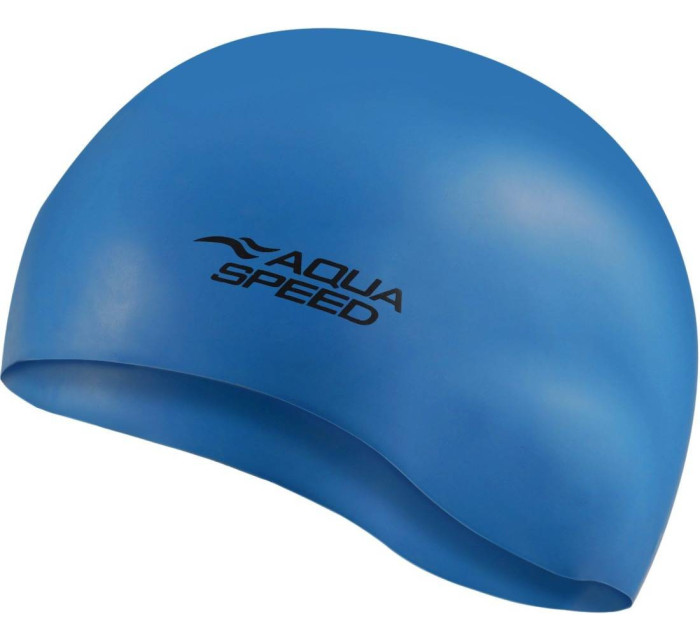 AQUA SPEED Plavecká čiapka Mono Blue Pattern 24