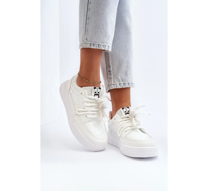 Dámské eko kožené tenisky bílé Avanalis Dámské eko kožené tenisky bílé Avanalis
