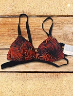 Vrchný diel plaviek BB722 Black-Orange - Selmark