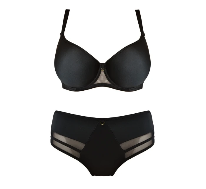 BIUSTONOSZ SPACER LAURA model 19683419 CZARNY - MEDIOLANO