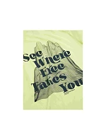 Tričko PEAK PERFORMANCE Explore Graphic Tee Women, žlté Tričko PEAK PERFORMANCE Explore Graphic Tee Women, žlté