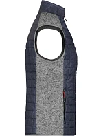 JN Dámská pletená hybridní vesta 02.0 light melange/anthracite melange model 22489231 - Daiber JN Dámská pletená hybridní vesta 02.0 light melange/anthracite melange model 22489231 - Daiber